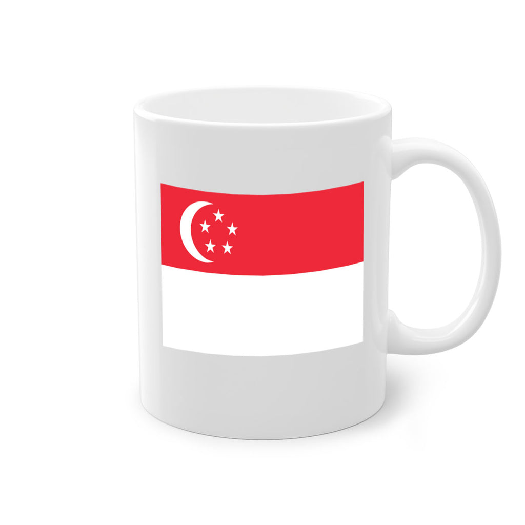 Singapore 41#- world flag-Mug / Coffee Cup