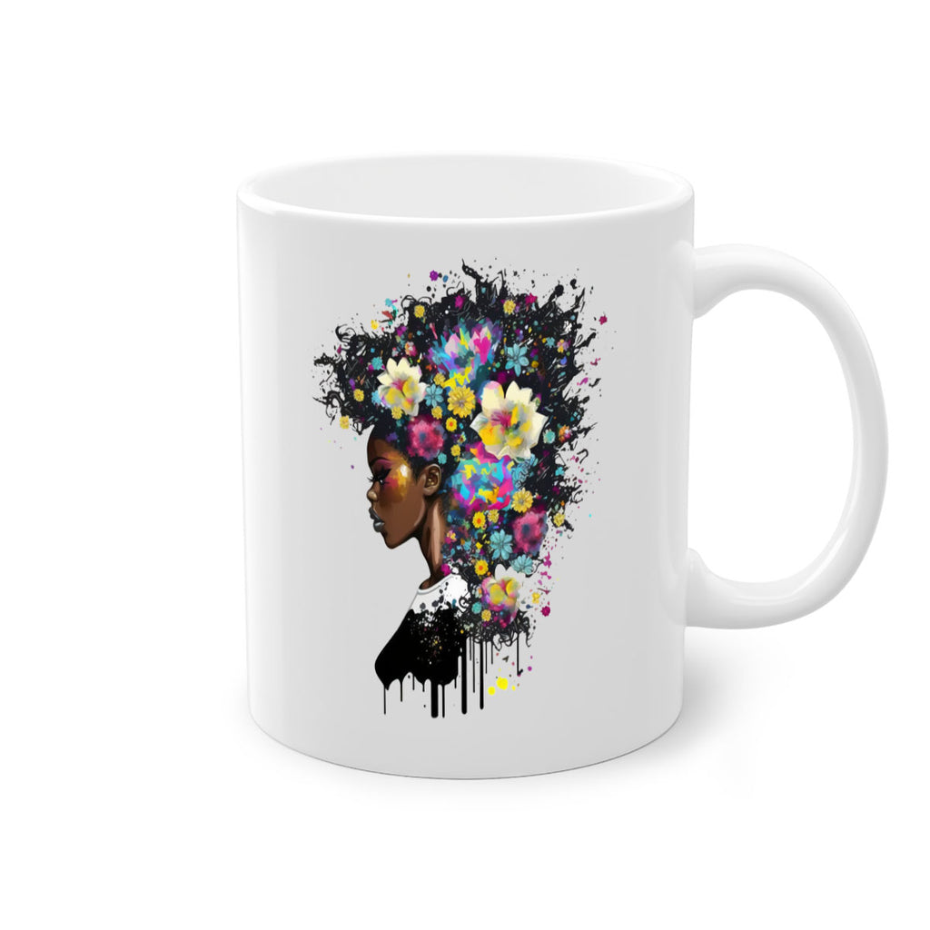 Sparkling Black Girl Design 2#- Black women - Girls-Mug / Coffee Cup