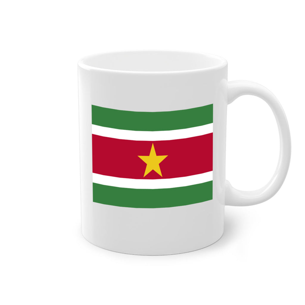 Suriname 30#- world flag-Mug / Coffee Cup