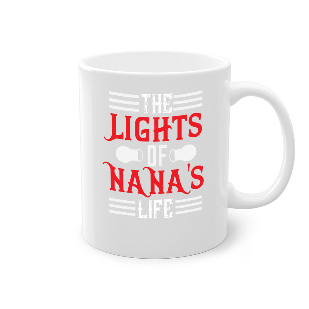 THE LIGHTS OF NANAS LIFE 98#- grandma-Mug / Coffee Cup