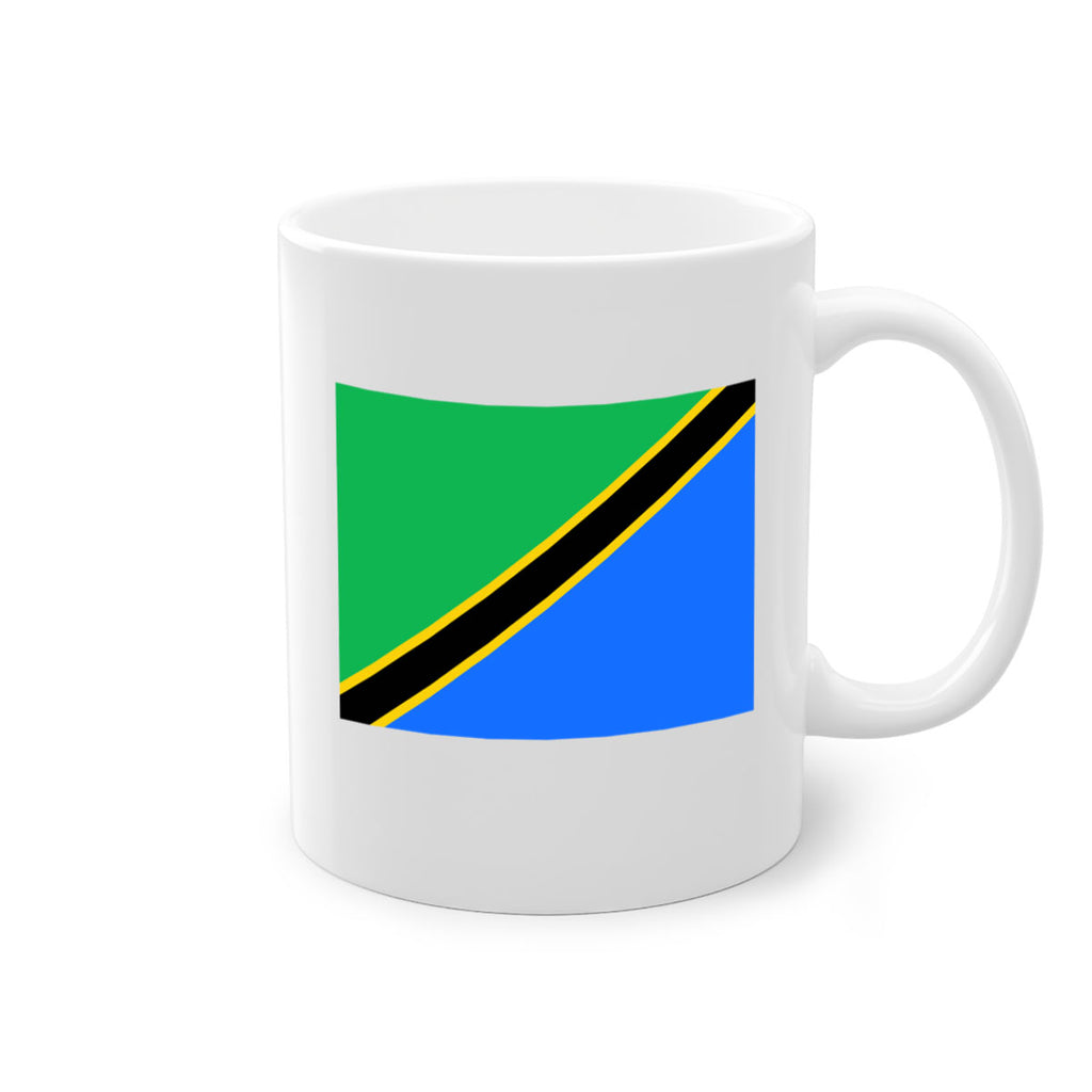 Tanzania 24#- world flag-Mug / Coffee Cup