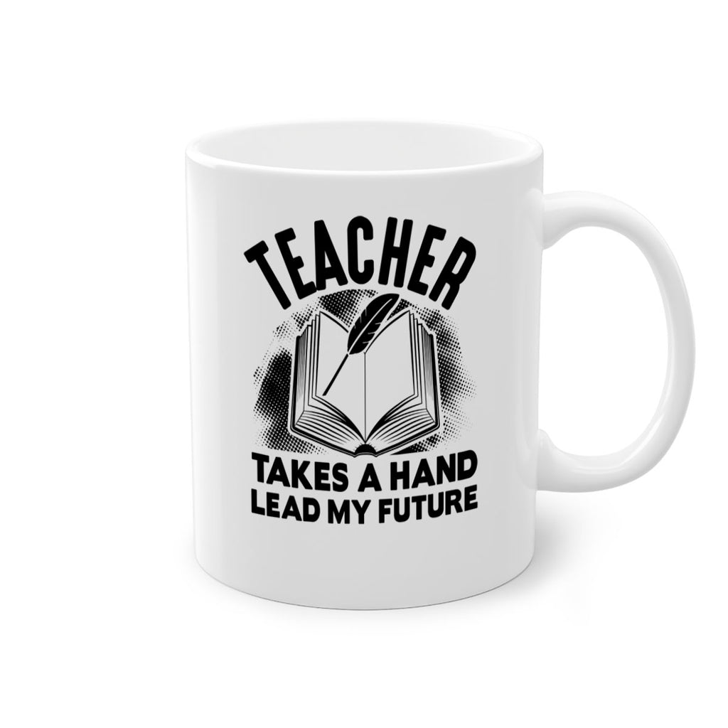 Teacher take a hand Style 202#- teacher-Mug / Coffee Cup