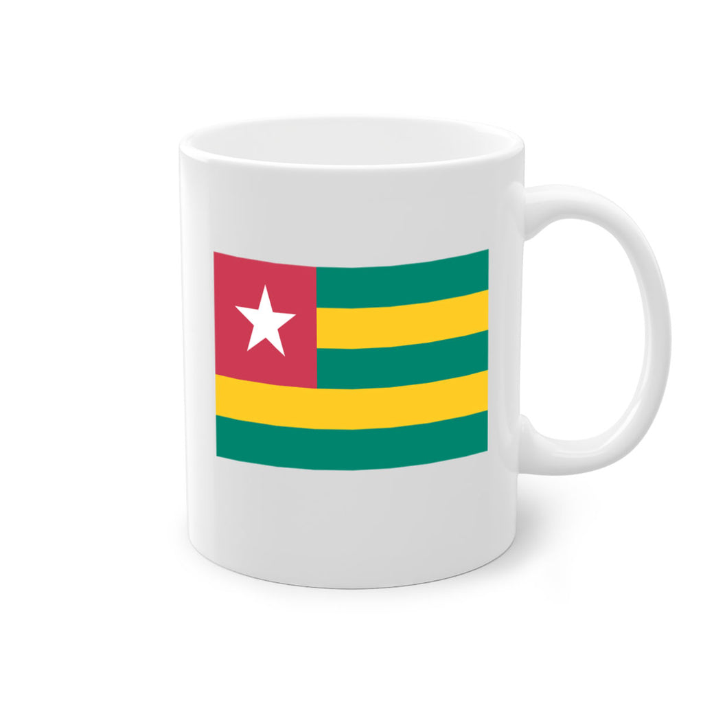 Togo 21#- world flag-Mug / Coffee Cup