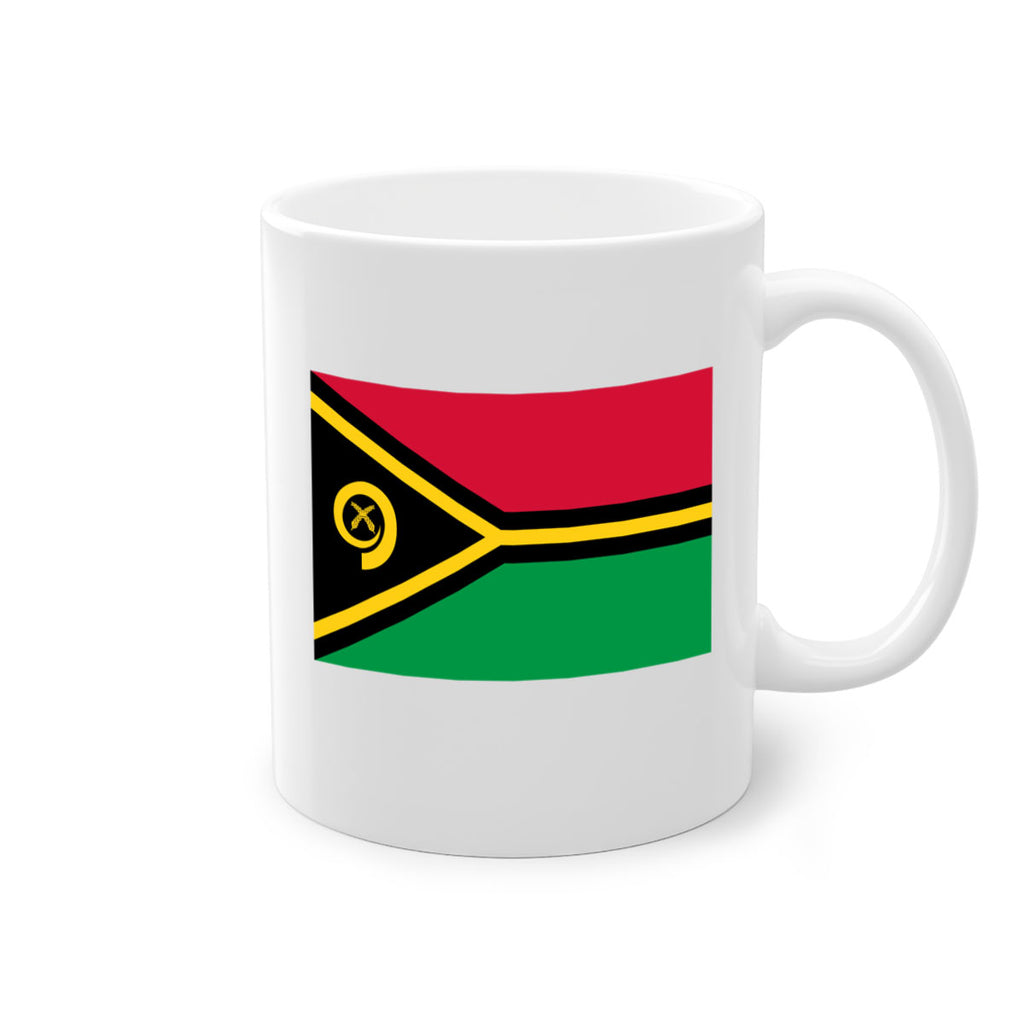 Vanuatu 7#- world flag-Mug / Coffee Cup