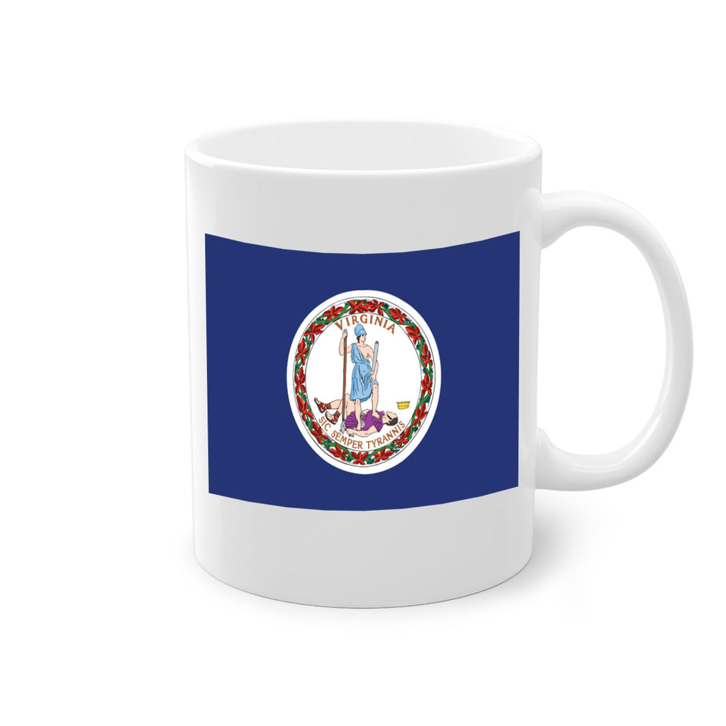 Virginia 6#- Us Flags-Mug / Coffee Cup