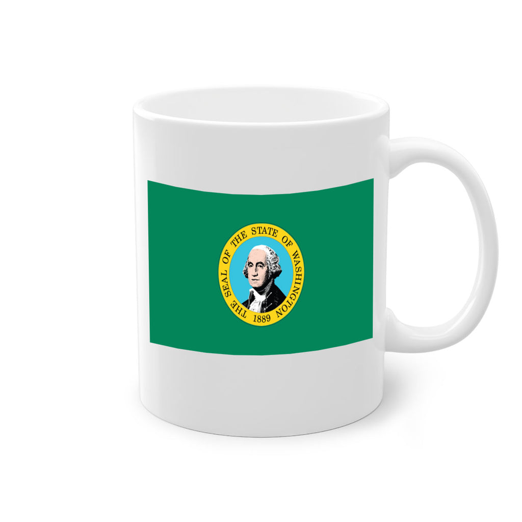 Washington 4#- Us Flags-Mug / Coffee Cup