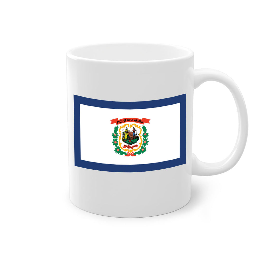 West Virginia 3#- Us Flags-Mug / Coffee Cup