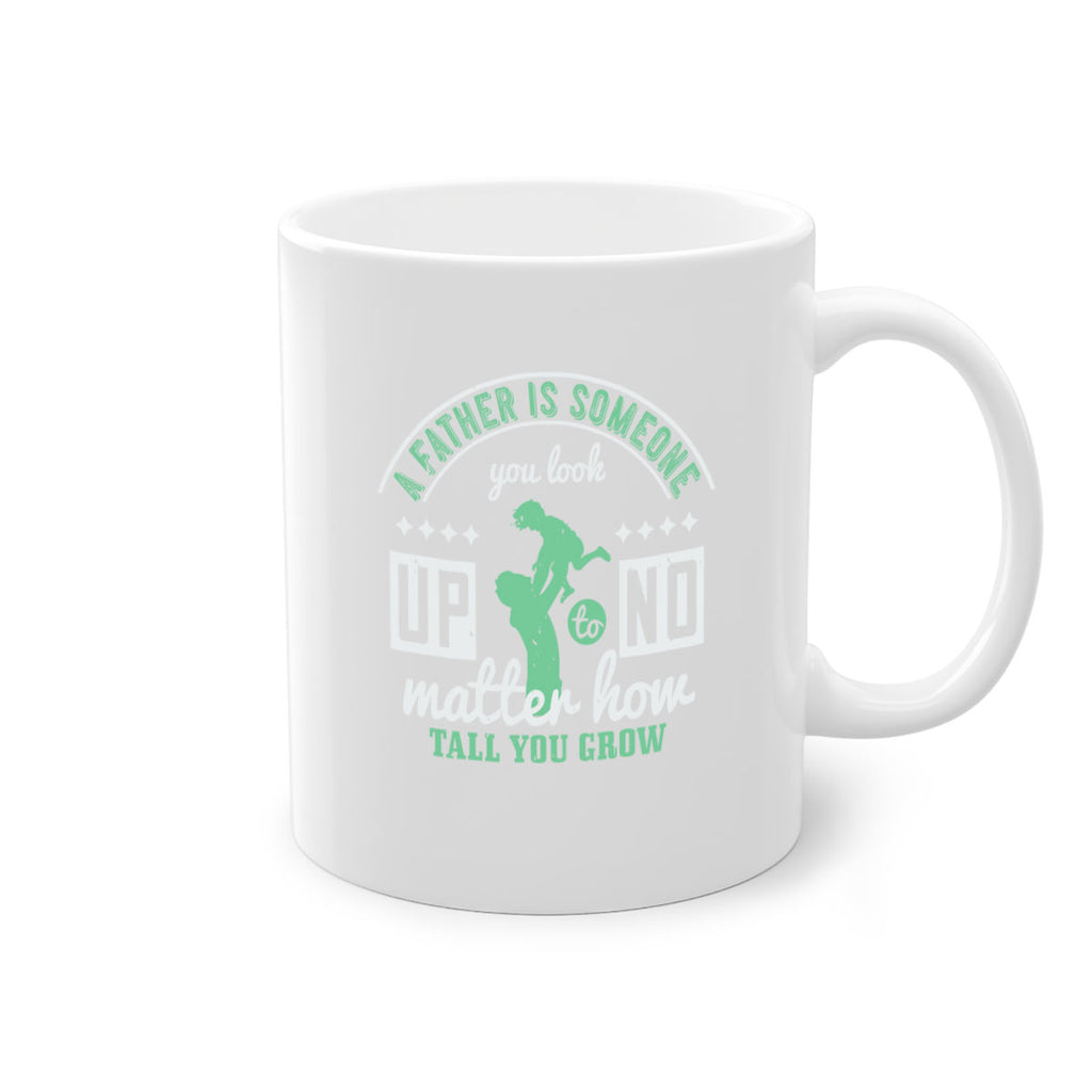 a father is someone 125#- fathers day-Mug / Coffee Cup