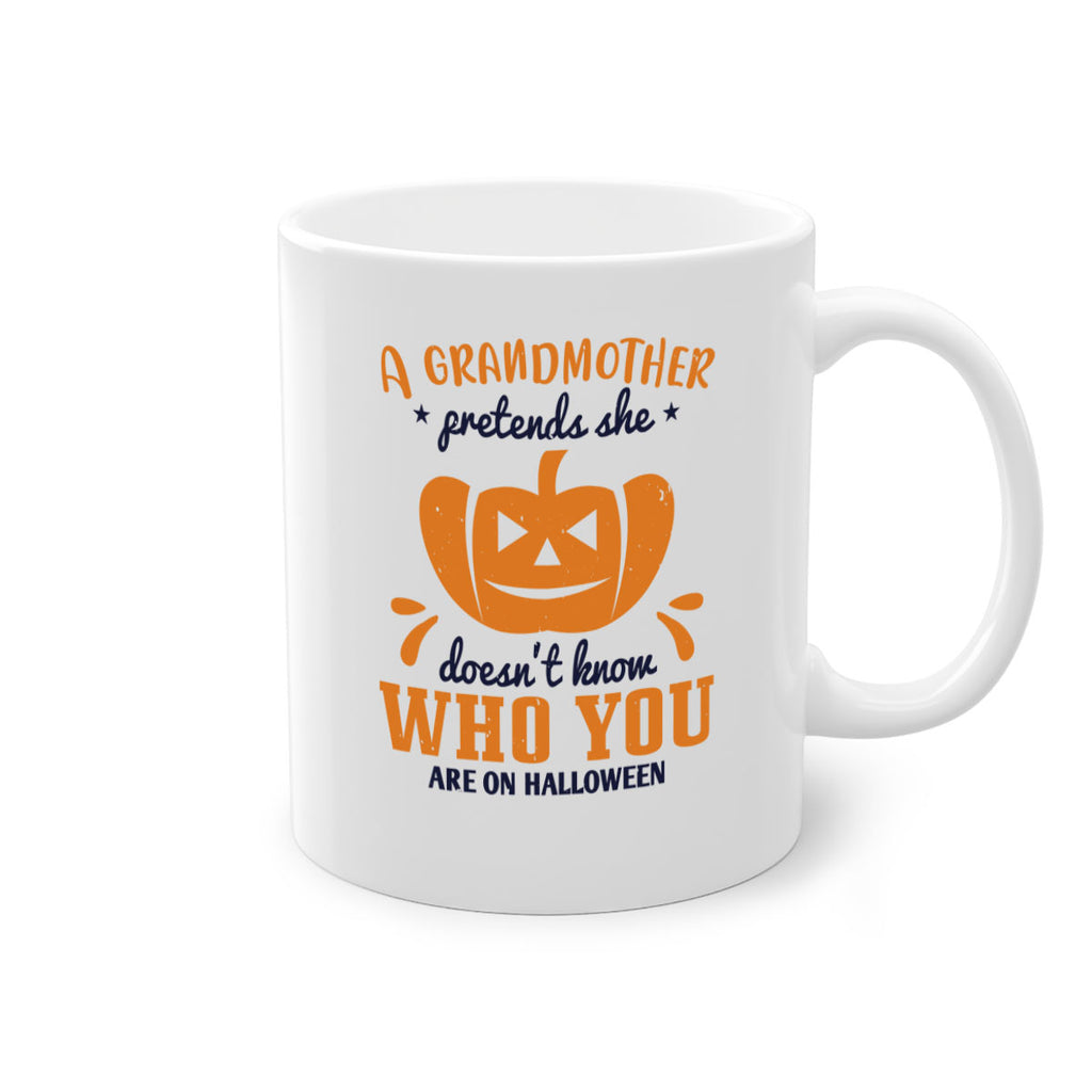 a grandmother pretends 162#- halloween-Mug / Coffee Cup