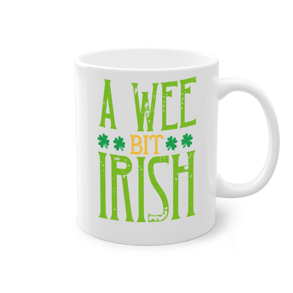 a wee bit irish Style 145#- St Patricks Day-Mug / Coffee Cup