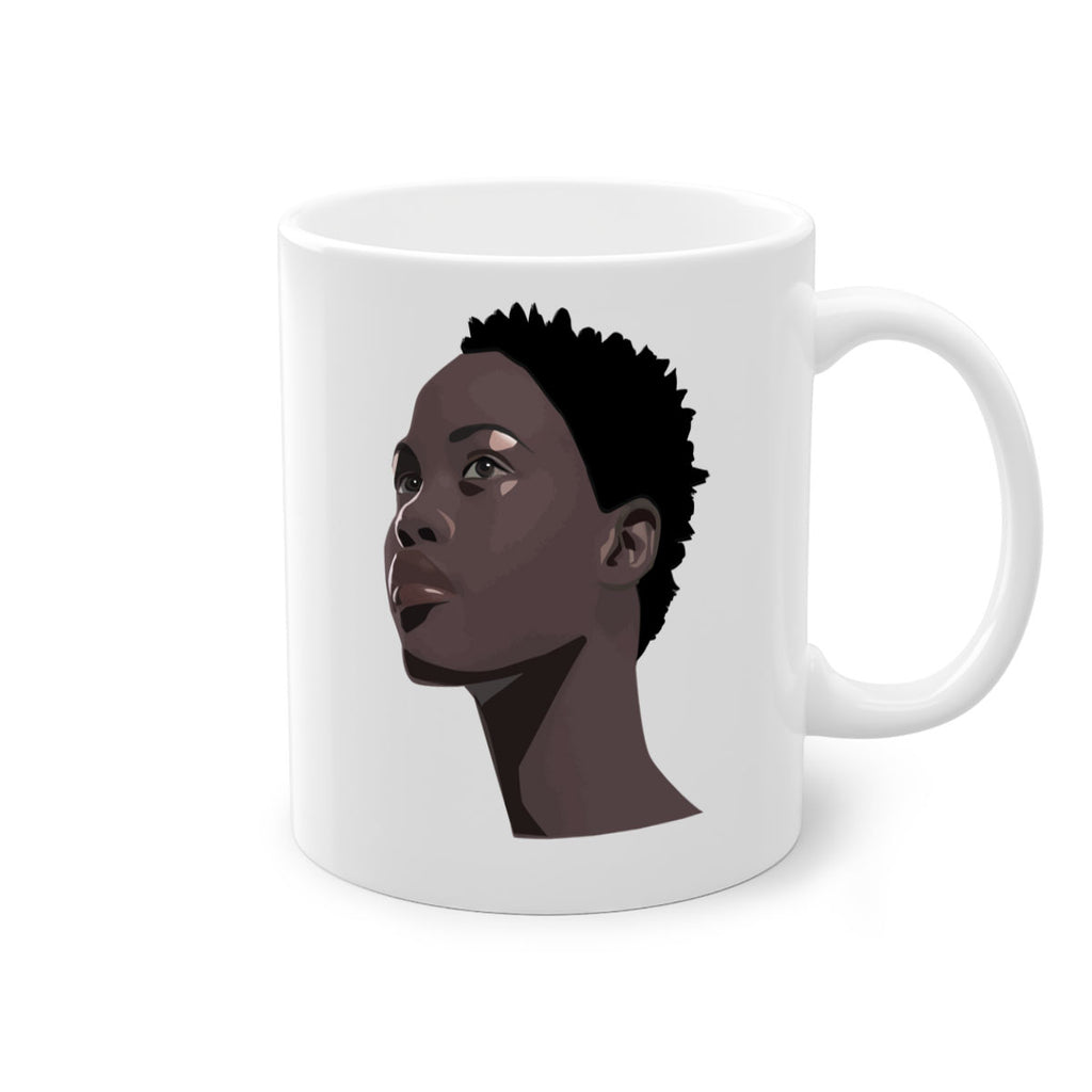 african woman portrait 88#- Black women - Girls-Mug / Coffee Cup