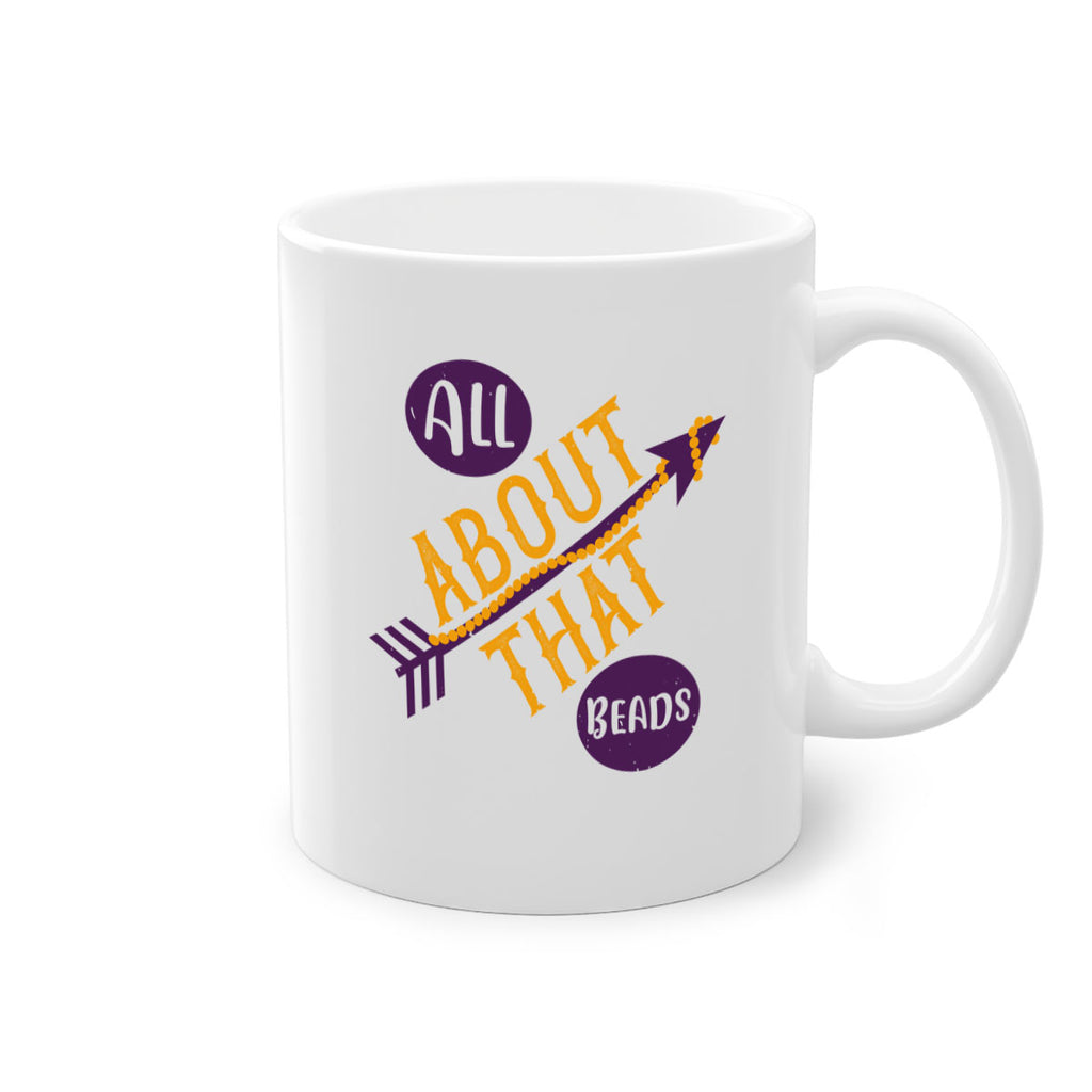 all about that beads 62#- mardi gras-Mug / Coffee Cup