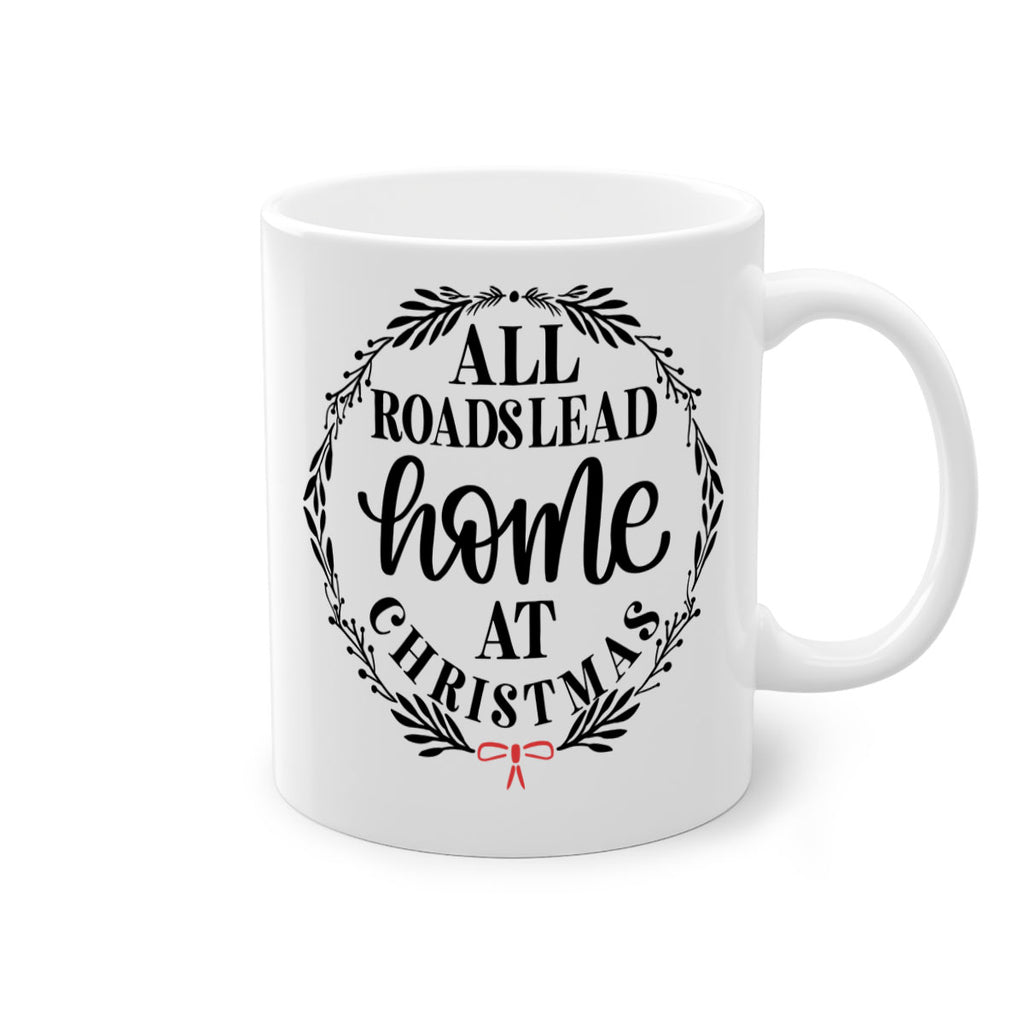 all roadslead home at christmas 213#- christmas-Mug / Coffee Cup