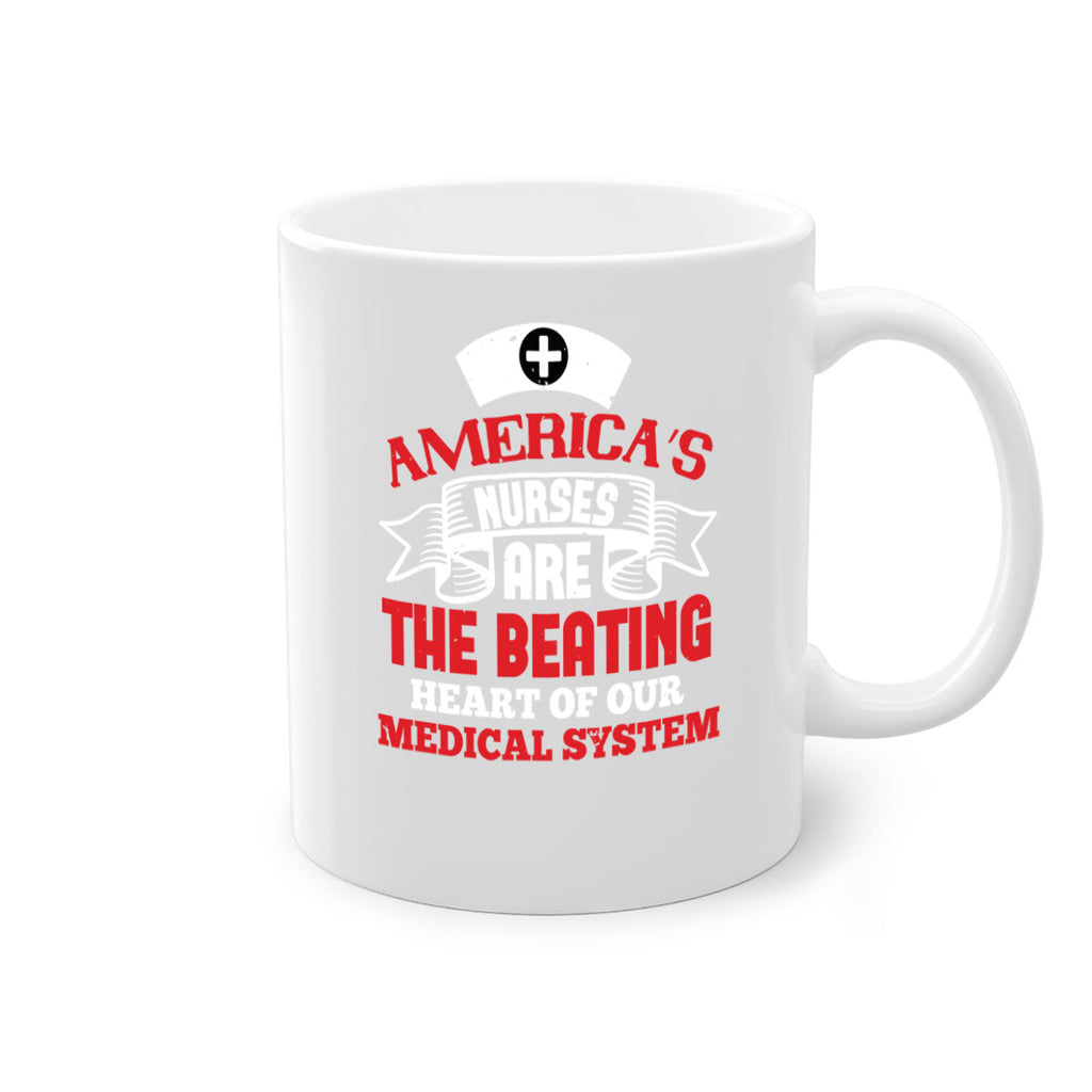 americas nurses are Style 295#- nurse-Mug / Coffee Cup