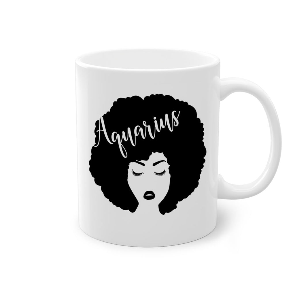 aquarius62#- Black women - Girls-Mug / Coffee Cup