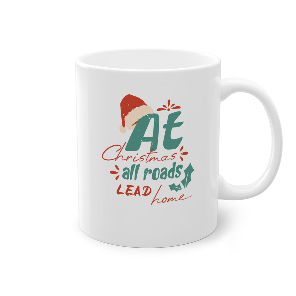 at christmas all roads 320#- christmas-Mug / Coffee Cup