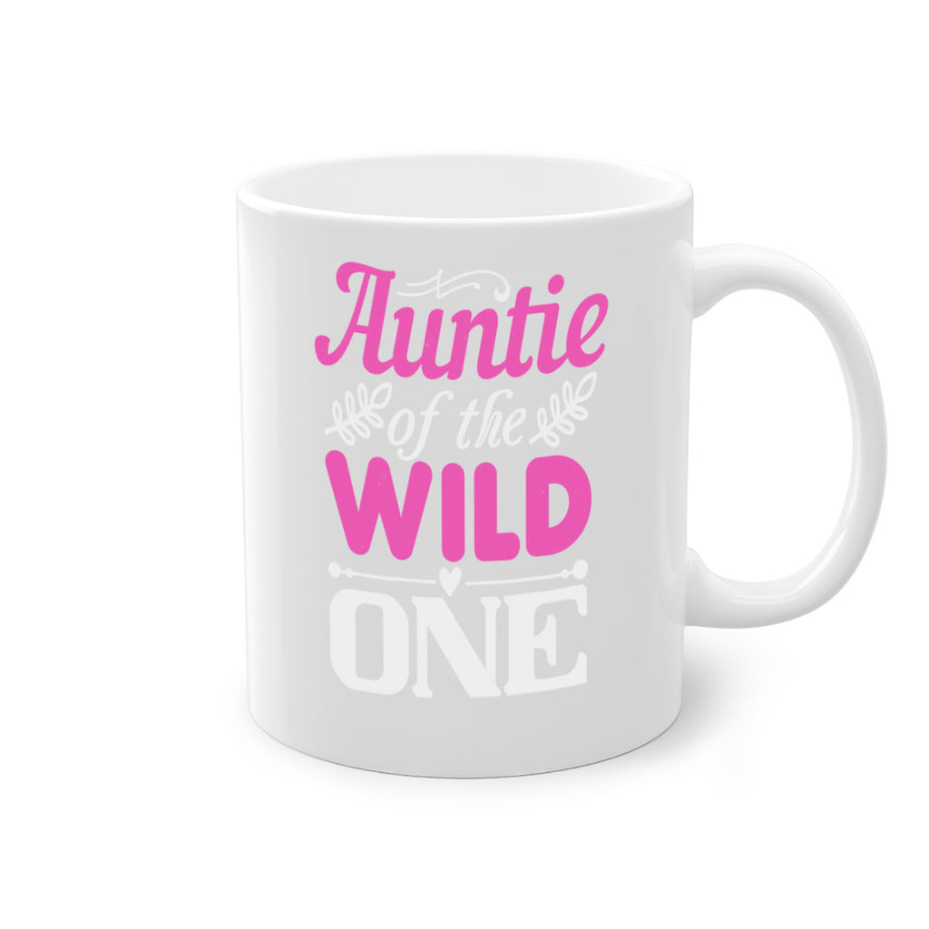 auntie of the wild one Style 63#- aunt-Mug / Coffee Cup