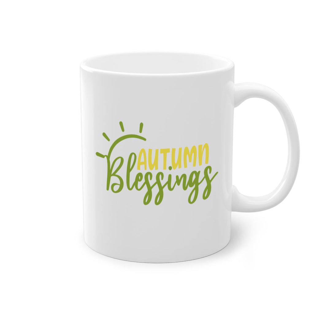 autumn blessings 66#- thanksgiving-Mug / Coffee Cup