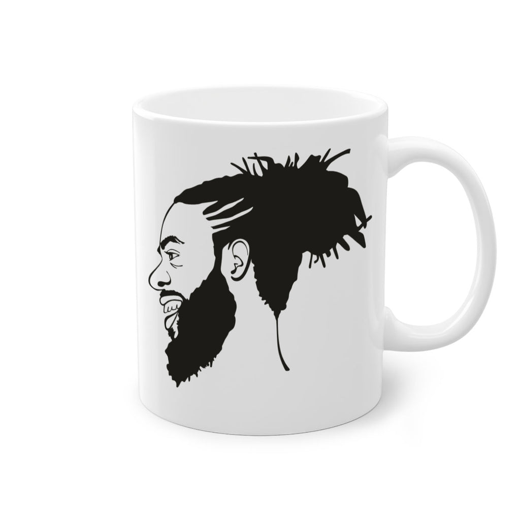 beardman 45#- Black men - Boys-Mug / Coffee Cup