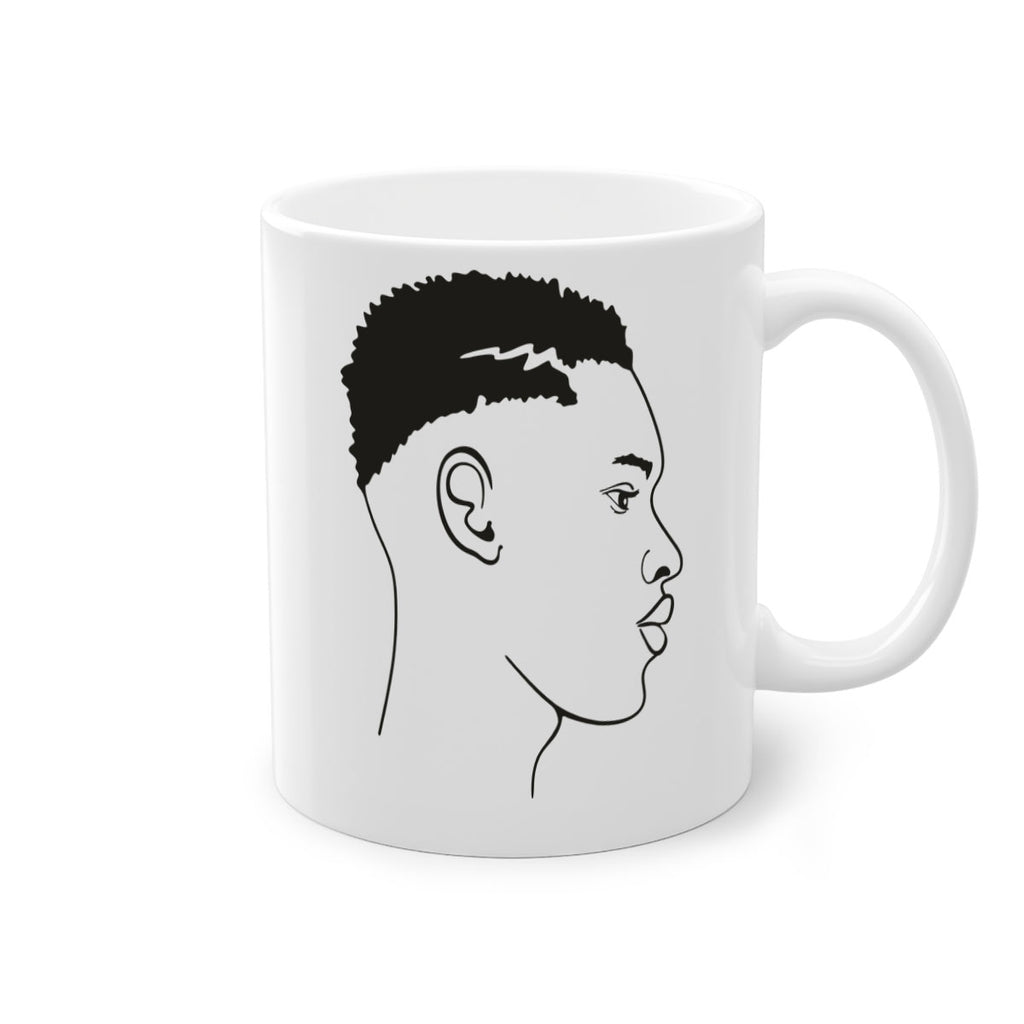 beardman 49#- Black men - Boys-Mug / Coffee Cup