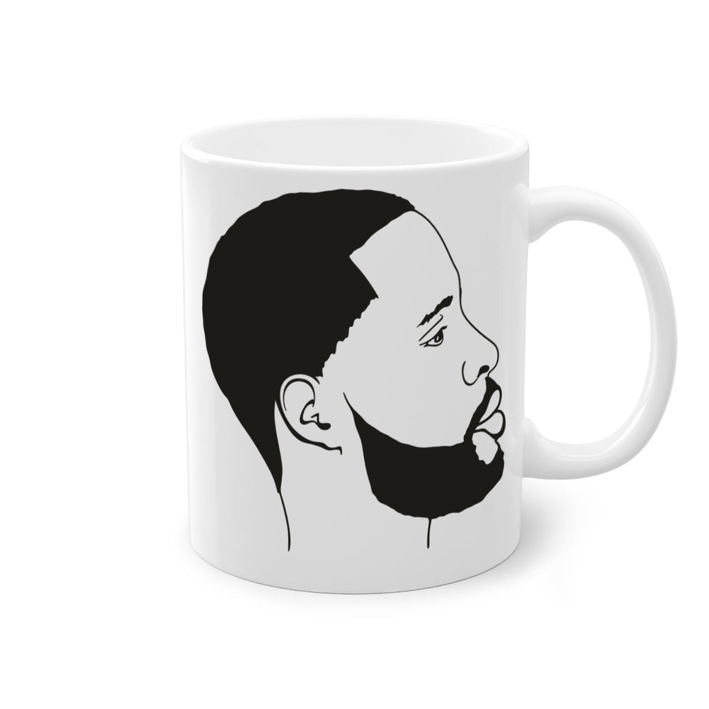 beardman 54#- Black men - Boys-Mug / Coffee Cup