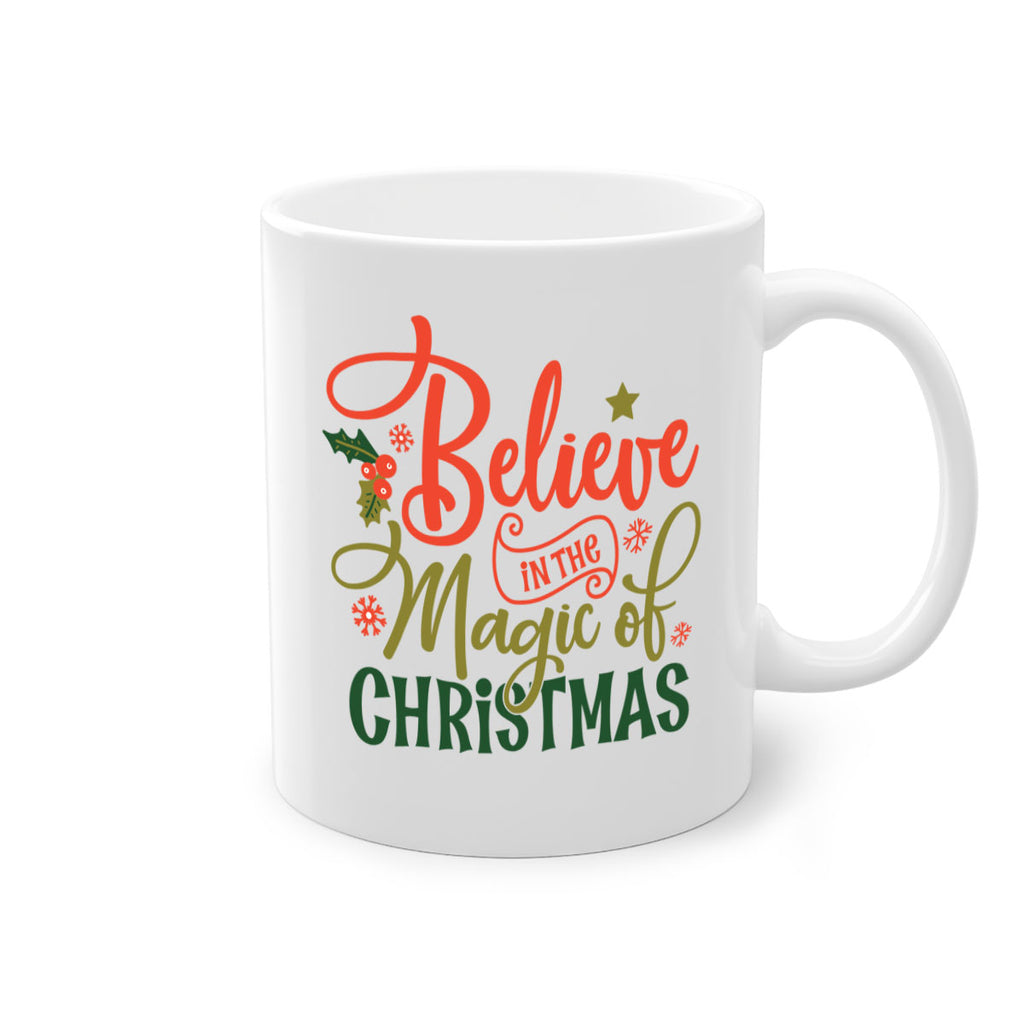 believe in the magic of christmas style 76#- christmas-Mug / Coffee Cup