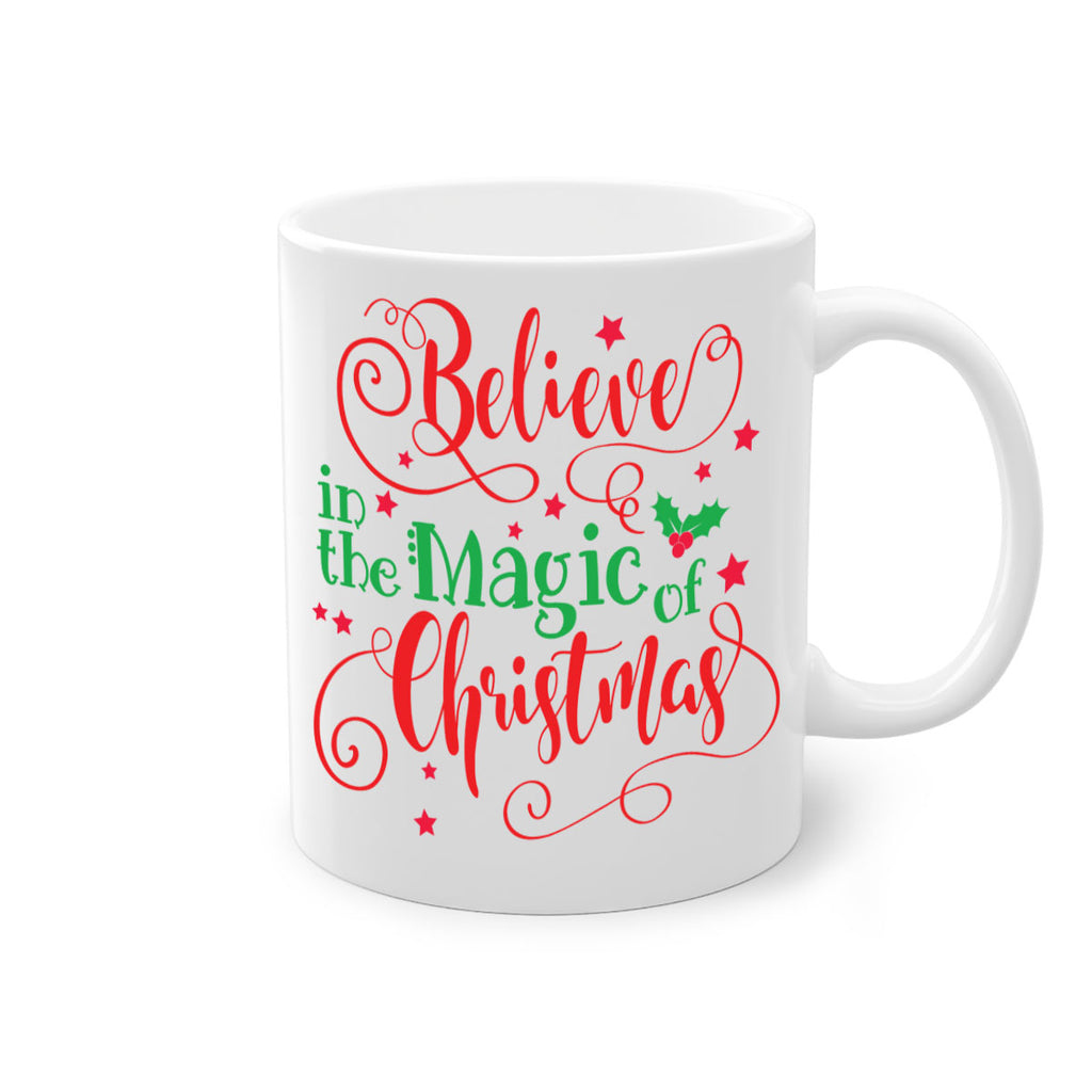 believe in the magic of christmas style 77#- christmas-Mug / Coffee Cup