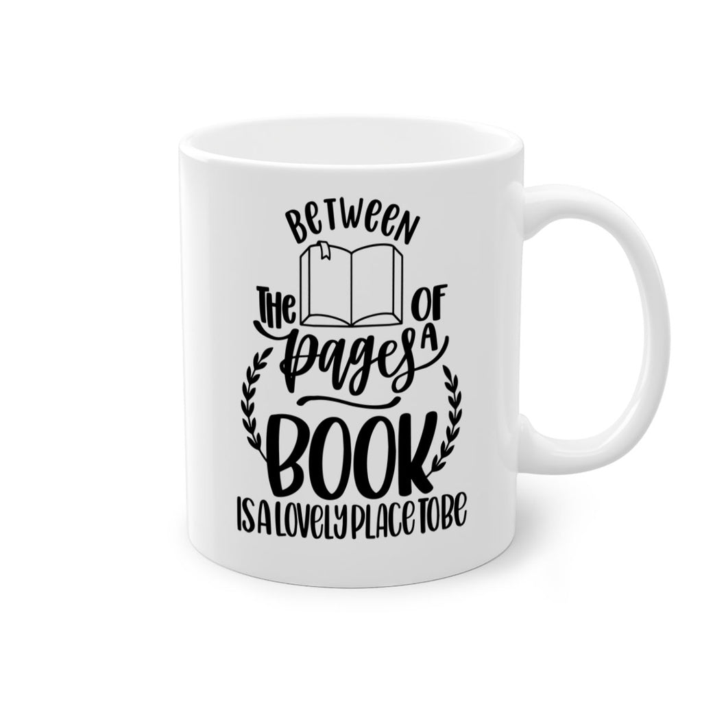 between the pages of a book 52#- Reading - Books-Mug / Coffee Cup