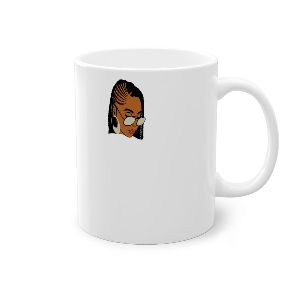 black afro 39#- Black women - Girls-Mug / Coffee Cup