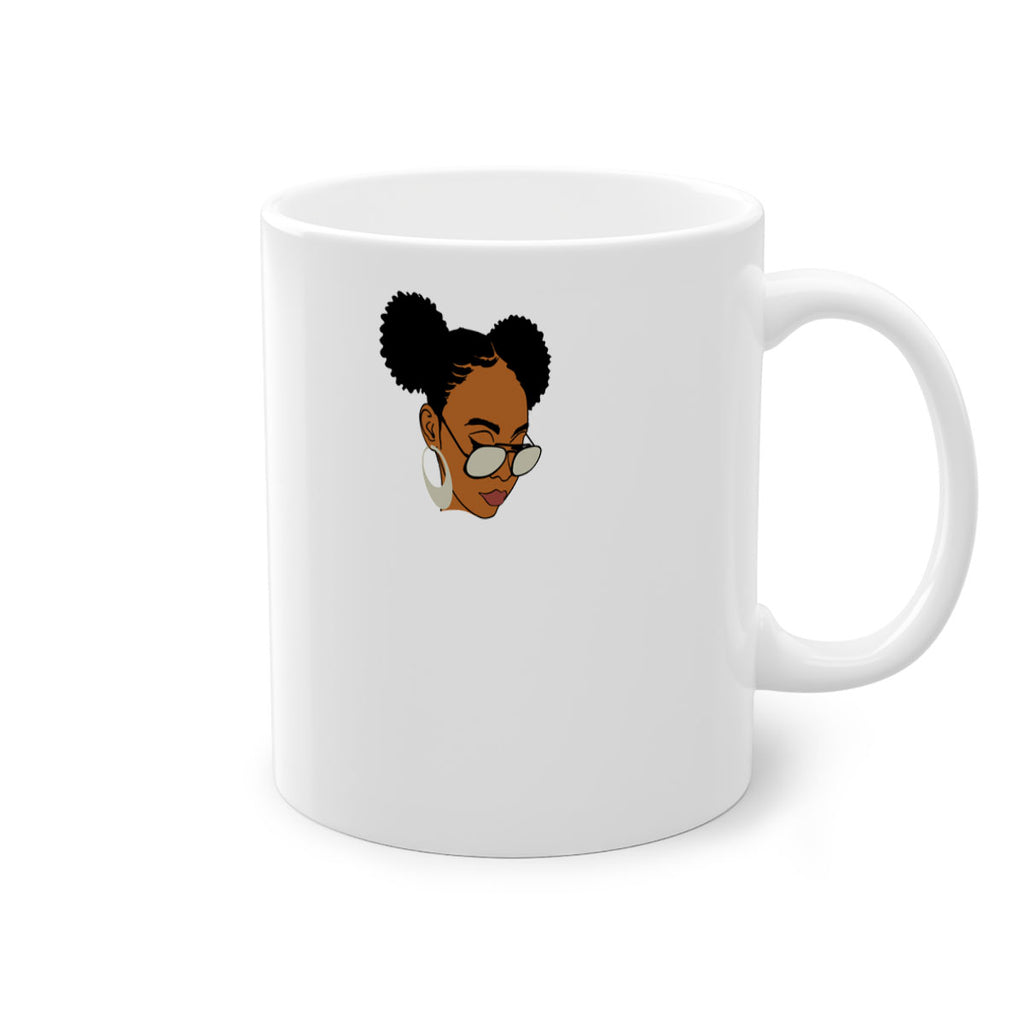 black afro 41#- Black women - Girls-Mug / Coffee Cup