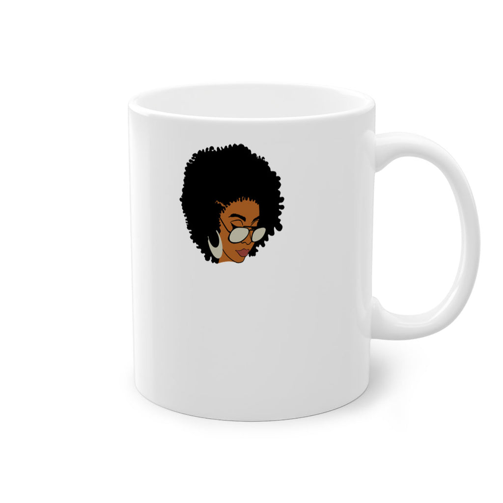 black afro 46#- Black women - Girls-Mug / Coffee Cup