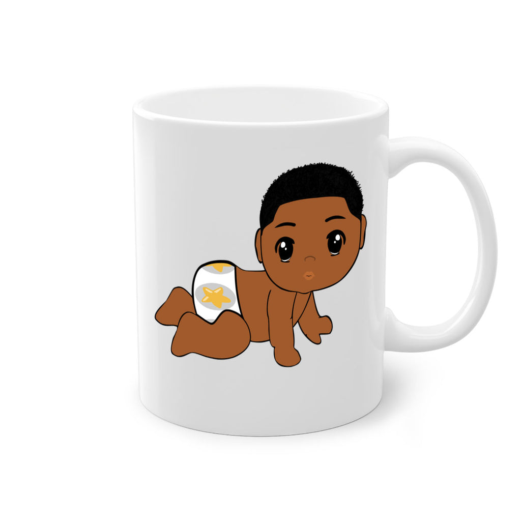 black baby boy 3#- Black men - Boys-Mug / Coffee Cup