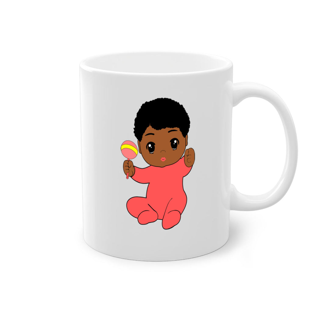 black baby boy 4#- Black men - Boys-Mug / Coffee Cup