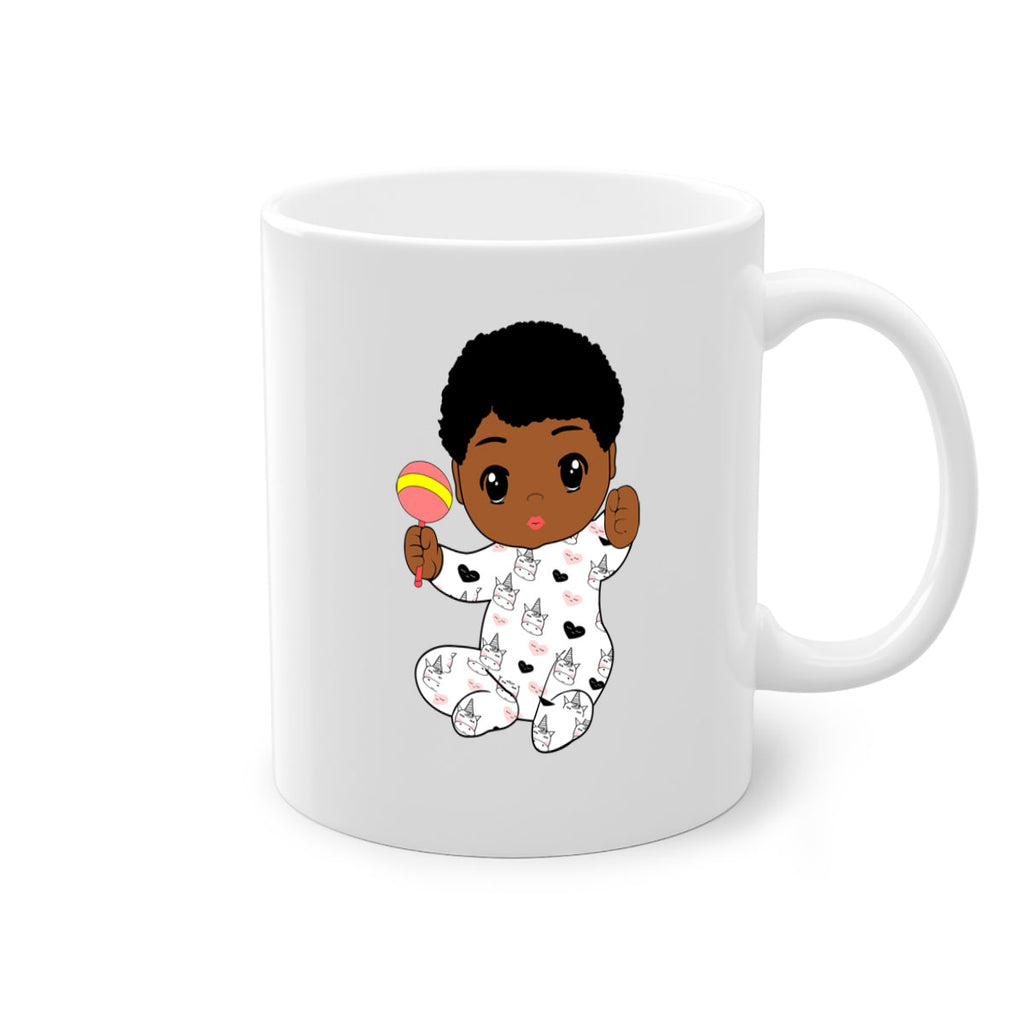 black baby boy 7#- Black men - Boys-Mug / Coffee Cup