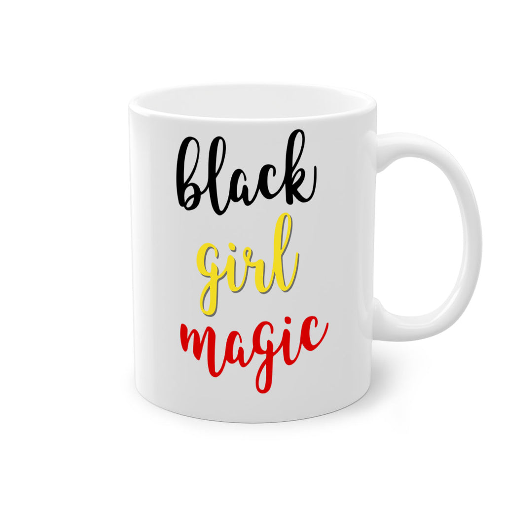 black girl magic color 246#- black words - phrases-Mug / Coffee Cup
