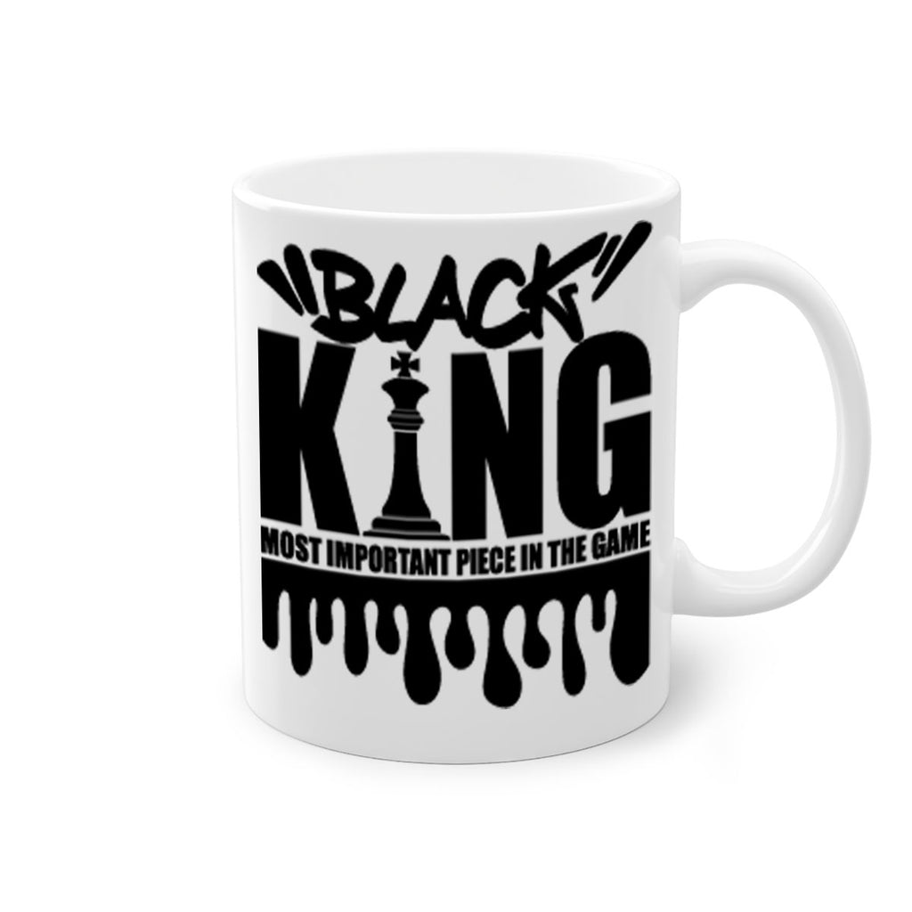 black king 174#- black words - phrases-Mug / Coffee Cup