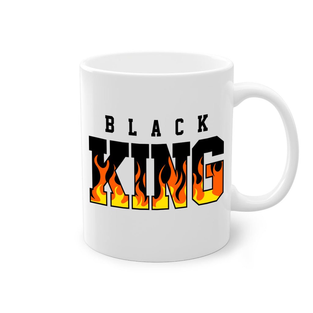 black king flames 232#- black words - phrases-Mug / Coffee Cup
