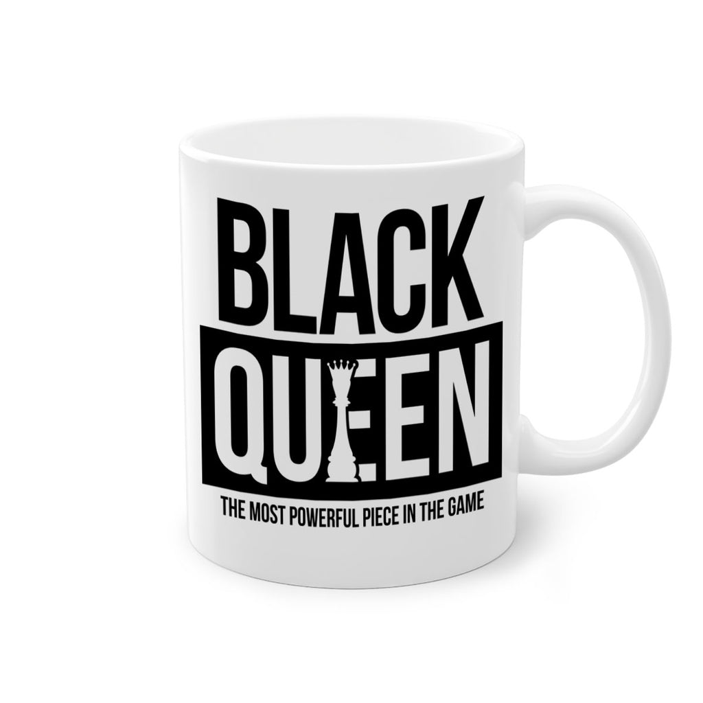 black queen chess 224#- black words - phrases-Mug / Coffee Cup