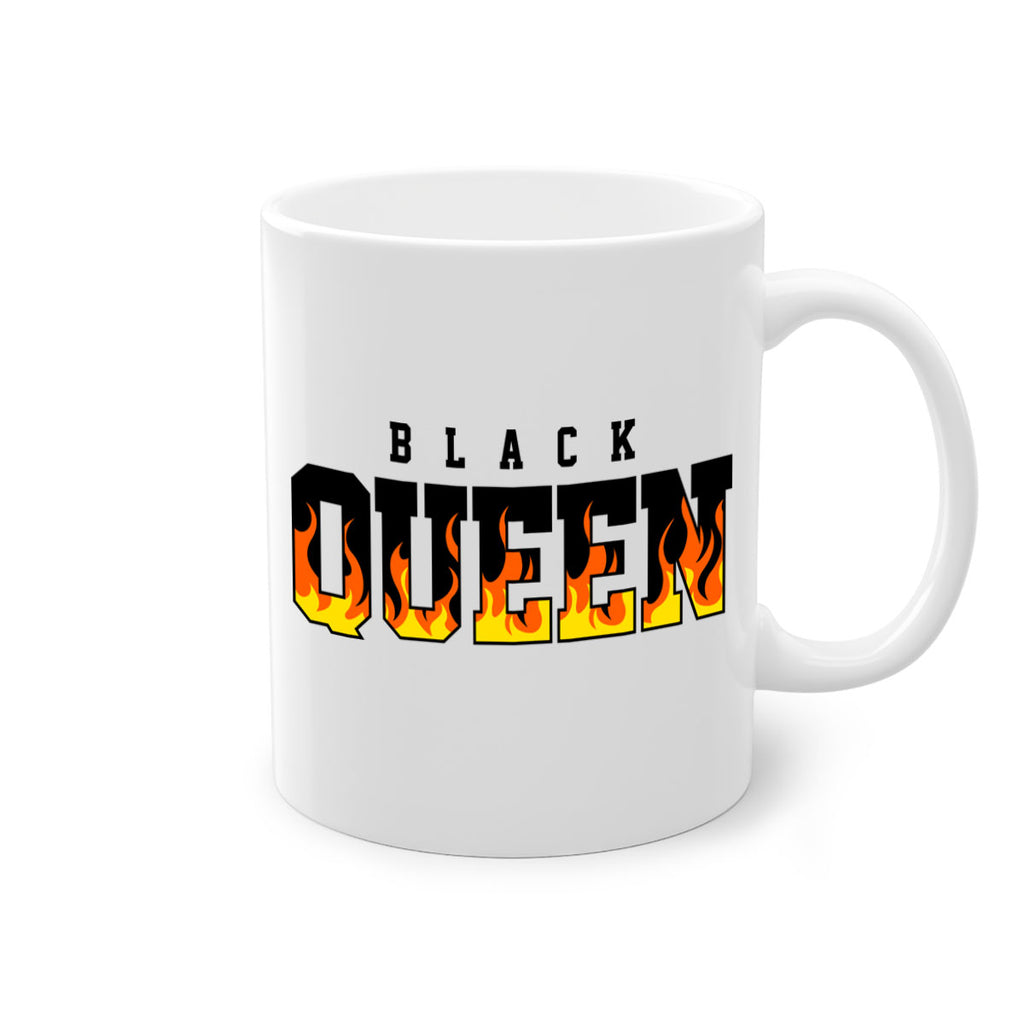 black queen flames 220#- black words - phrases-Mug / Coffee Cup