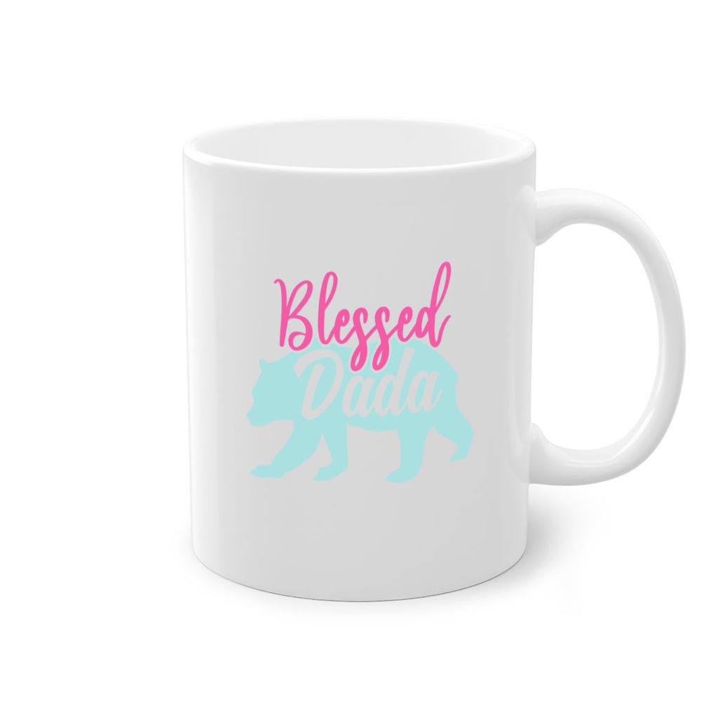 blessed dada 35#- dad-Mug / Coffee Cup