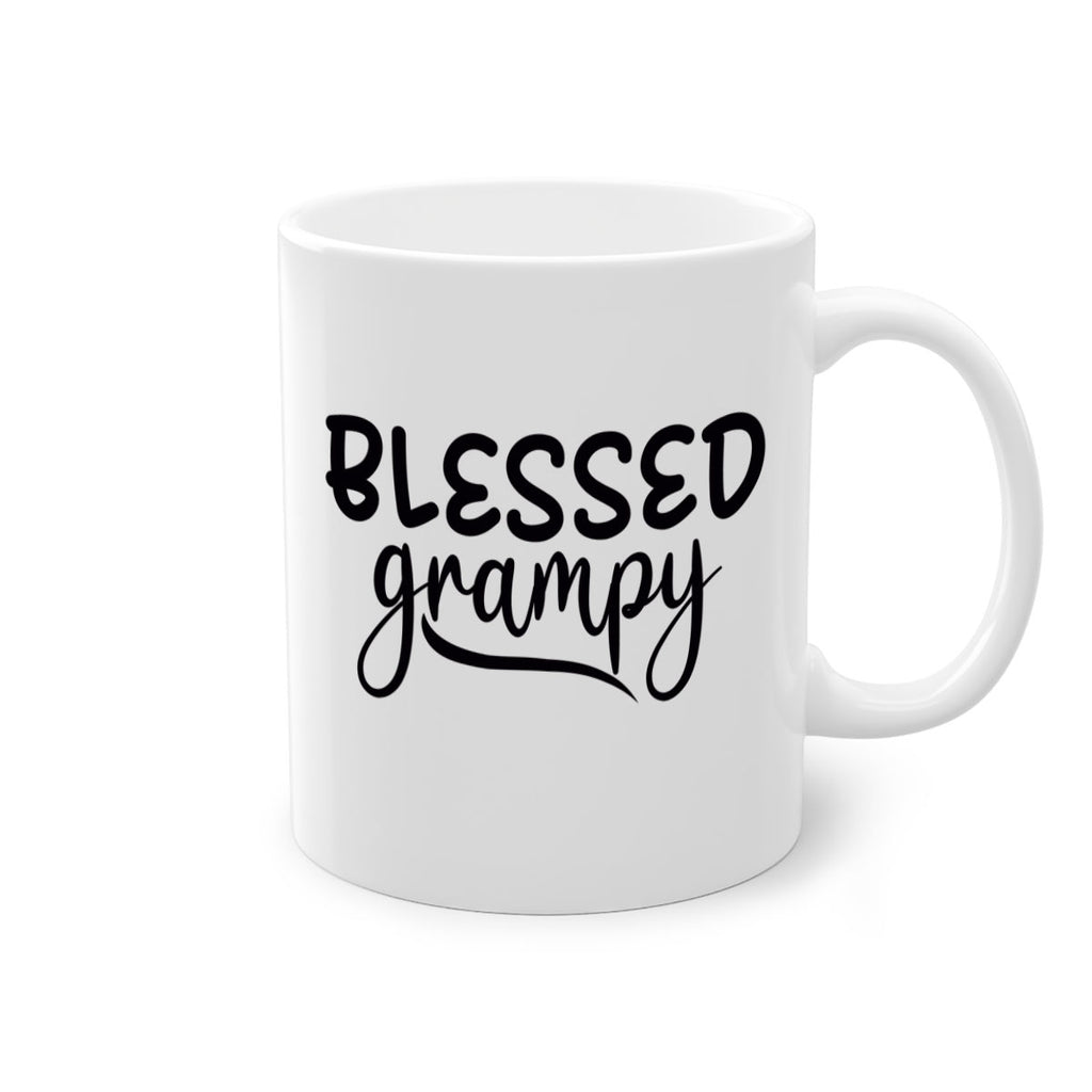 blessed grampy 77#- grandpa-Mug / Coffee Cup