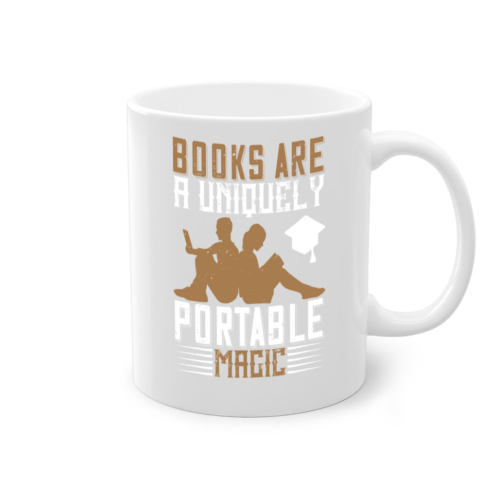 books are a uniquely portable magic 74#- Reading - Books-Mug / Coffee Cup