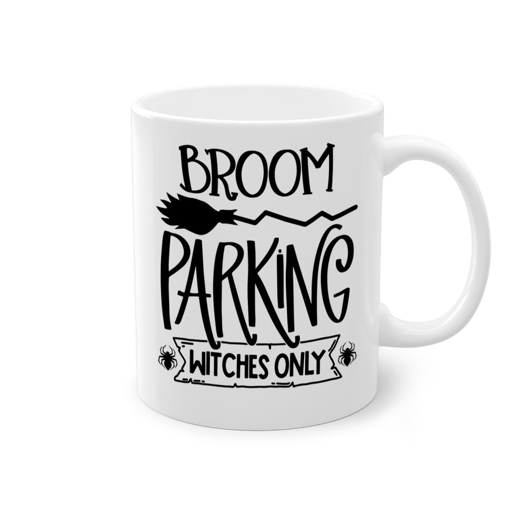 broom parking witches only 84#- halloween-Mug / Coffee Cup