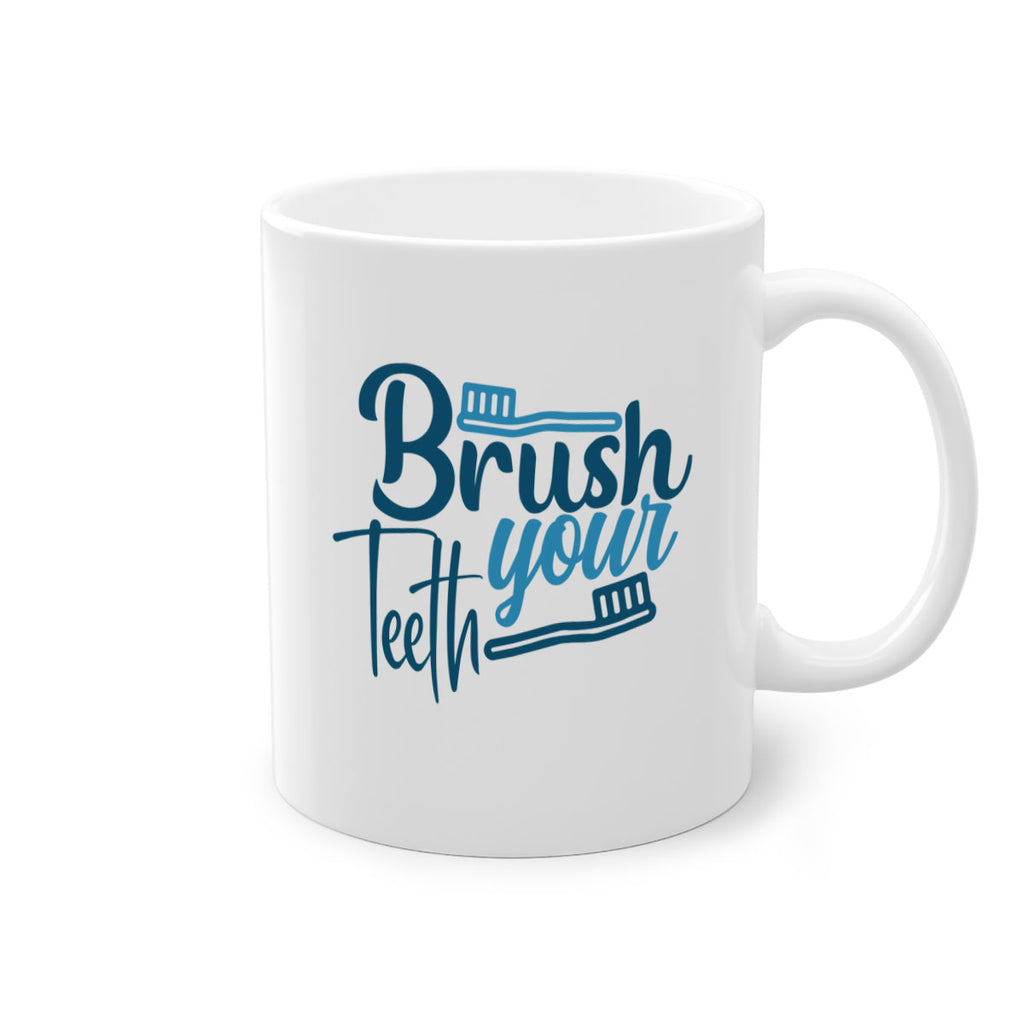 brush your teeth 87#- bathroom-Mug / Coffee Cup