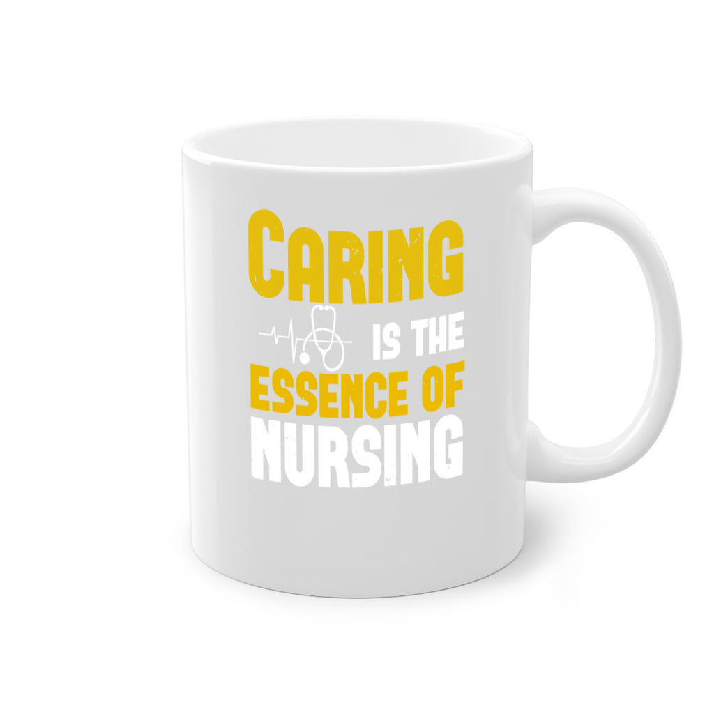 caring is the essence of Style 250#- nurse-Mug / Coffee Cup