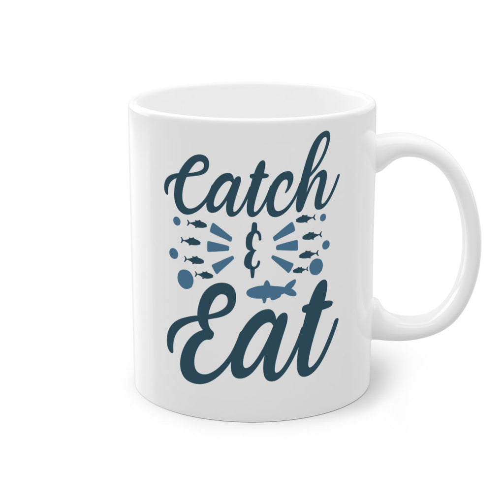 catch eat 173#- fishing-Mug / Coffee Cup