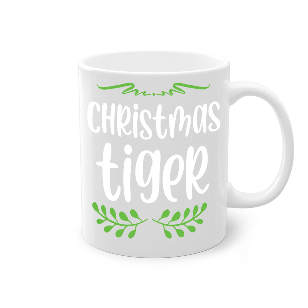 christmas tiger style 124#- christmas-Mug / Coffee Cup