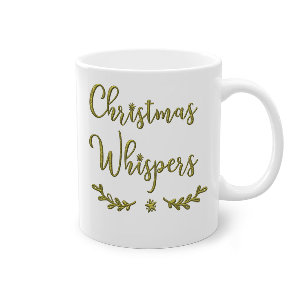 christmas whispers green 381#- christmas-Mug / Coffee Cup