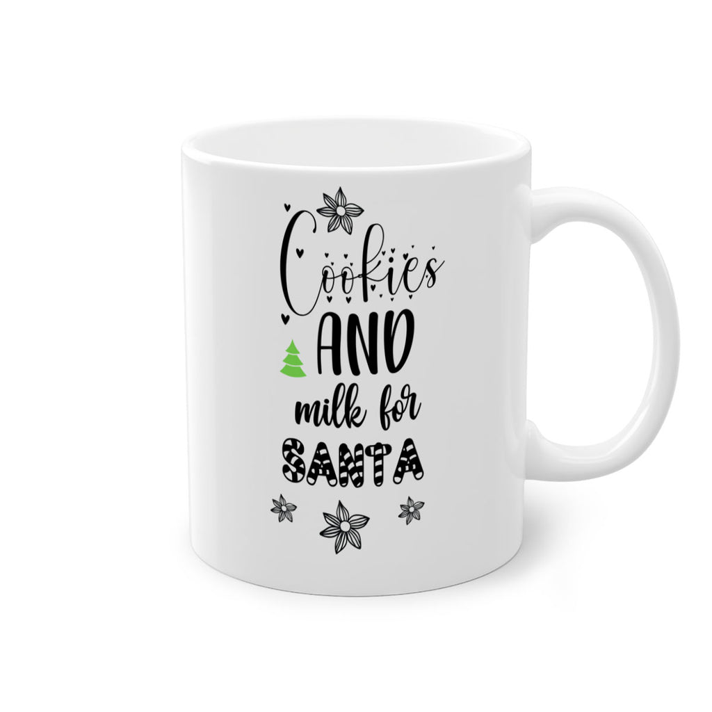 cookies and milk for santa style 137#- christmas-Mug / Coffee Cup