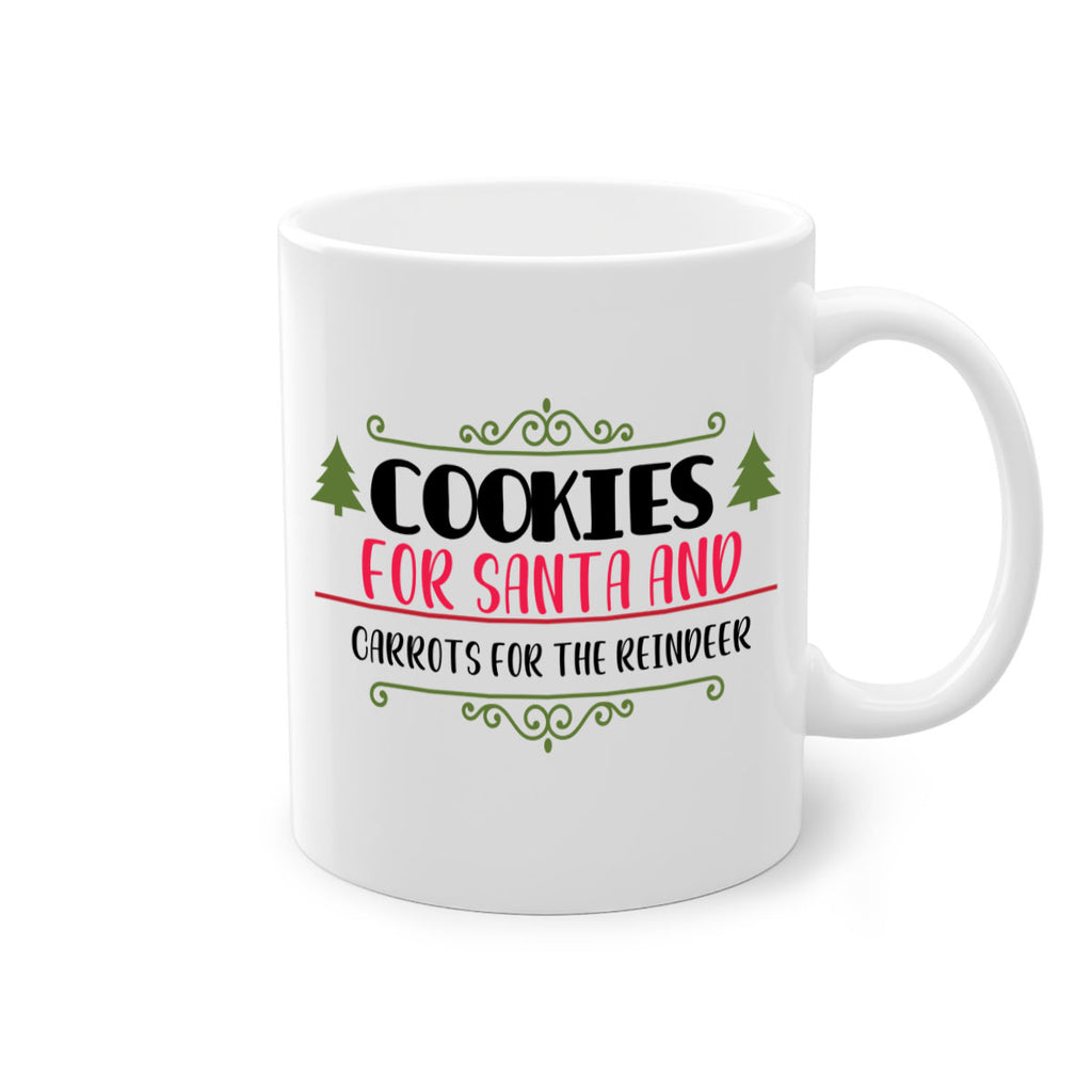 cookies for santa and carrots for the reindeer style 140#- christmas-Mug / Coffee Cup